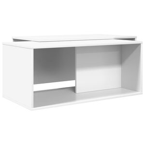 vidaXL Koffietafel Set 2 st Wit 90 x 48 x 40 cm Bewerkt hout