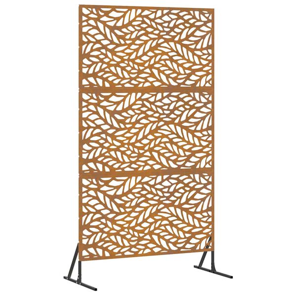 vidaXL Privacyscherm Grijs 100 x 50 x 180 cm Staal