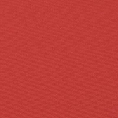 vidaXL Tuinstoelkussens 6 st hoge rug 120x50x3 cm stof rood
