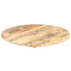vidaXL Tafelblad rond 15-16 mm 40 cm massief mangohout