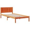 vidaXL Bedframe Bruin 80 x 200 cm Massief grenenhout