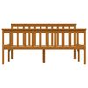 vidaXL Bedframe met 2 lades massief grenenhout honingbruin 140x200 cm