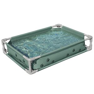Bestway Boven de grond huisdieren speelbad Groen 102 x 74 x 20 cm