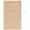 vidaXL Jaloezie Eiken Look 95 x 130 cm 35 mm Massief Paulowniahout