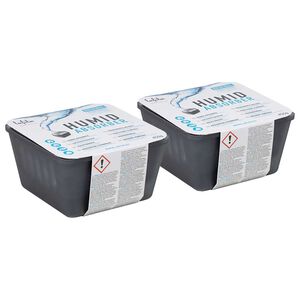 vidaXL Lafita Luchtontvochtigers met navulzakjes 2 st 450 g