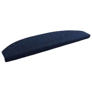 vidaXL Zelfklevende Trapmatten 15 pcs Marineblauw 80 x 24,5 x 3,5 cm