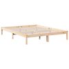 vidaXL Bedframe extra lang zonder matras massief grenenhout 160x220 cm