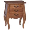 vidaXL Opbergkist 48 x 35 x 64 cm Massief Mahoniehout