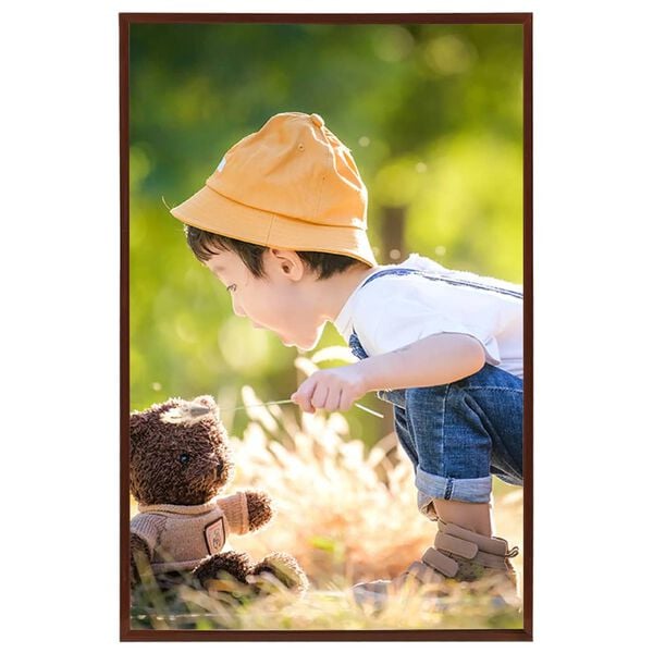 vidaXL Fotolijsten 5 st voor wand of tafel 59,4x84 cm MDF bronskleurig