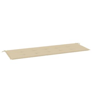 vidaXL Tuinbankkussen 150x50x4 cm oxford stof beige