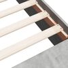 vidaXL Bedframe bewerkt hout betongrijs 140x190 cm