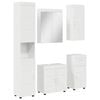 vidaXL Badkamermeubelset TULUM 5 st Hoogglans wit 60 x 34 x 63 cm