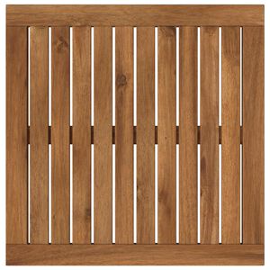 vidaXL Tafelblad 48,5 x 49 x 2 cm Rechthoekig Massief Acaciahout