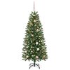 vidaXL Kunstkerstboom met 150 LED met standaard Groen 150 cm PE en PVC