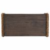 vidaXL Salontafel Naturel 90 x 45 x 35 cm Massief Mahoniehout
