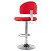 vidaXL Barstoelen 2 st kunstleer rood