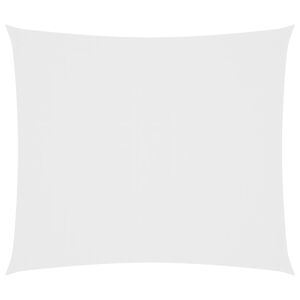vidaXL Zonnescherm rechthoekig 2x2,5 m oxford stof wit