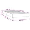 vidaXL Boxspring bed kunstleer zwart 90x190 cm