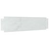 vidaXL Gazonranden 30 pcs Zilver 100 x 25 x 0,07 cm