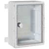 vidaXL Bedieningskast Grijs 32 x 15 x 35 cm ABS Kunststof