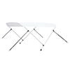 vidaXL Biminitop 2-boogs 180x130x110 cm wit