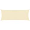 vidaXL Zonnezeil 160 g/m² 2x4,5 m HDPE crèmekleurig
