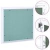 vidaXL Toegangspaneel met aluminium frame en gipsplaat 200x200 mm