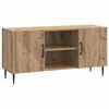 vidaXL TV-kast Artisanaal eiken 102 x 34,5 x 50 cm Bewerkt hout