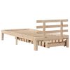 vidaXL Bedframe met lades massief grenenhout 90x190 cm