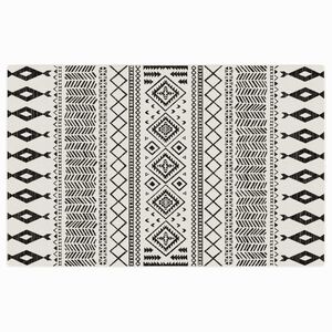 VidaXL Vloerkleed voor binnen buiten laagpolig 190x300 cm meerkleurig