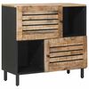 vidaXL Opslagkasten Bruin 80 x 33,5 x 75 cm Massief Mango Hout