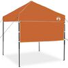 vidaXL Pop-up Luifel Tent Oranje 200 x 200 cm Stof