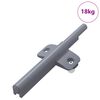 vidaXL Zachte Sluitdempers 1161 st Grijs 125 x 47 x 15 mm PP