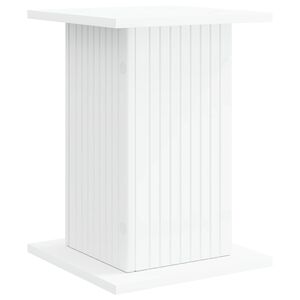 vidaXL Plantenstandaard Wit 30,5 x 30 x 43 cm Bewerkt hout