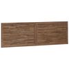 vidaXL Bed Hoofdbord Naturel Massief Teakhout