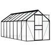 vidaXL Tuinkas 8,17 m&sup3; aluminium antracietkleurig