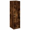 vidaXL Badkamerkast met rolhouder 20,5x22x72 cm gerookt eikenkleurig
