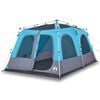 vidaXL Koepeltent 8-persoons snelontgrendeling blauw
