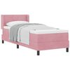 vidaXL Boxspringbed met hoofdeinde Roze 200 x 80 cm Fluweel