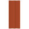 vidaXL Balkonscherm 100x240 cm oxford stof oranje en bruin