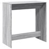 vidaXL Bartafel 102x50x103,5 cm bewerkt hout grijs sonoma eikenkleur