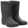 vidaXL Regenlaarzen maat 46 PVC zwart