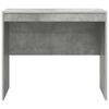 vidaXL Bureau Beton Grijs 90 x 50 x 76 cm