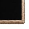 vidaXL 15-delige Tuinset met kussens poly rattan beige