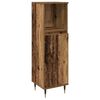 vidaXL Badkamermeubelset met plank 3 pcs Oud Hout Bewerkt hout
