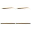 vidaXL Wandschappen 4 st 60x30x1,5 cm bewerkt hout artisanaal eiken