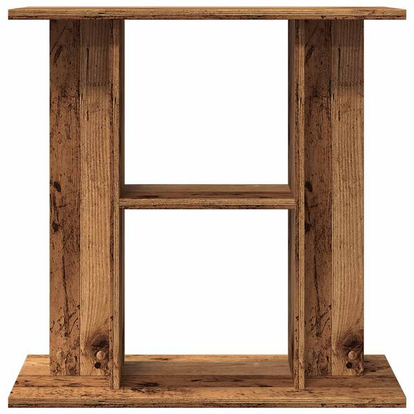 vidaXL Aquariumstandaard Oud Hout 60x30x60 cm Bewerkt Hout