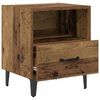 vidaXL Nachtkastje 2 pcs Oud hout 40 x 35 x 47,5 cm Bewerkt hout