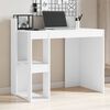 vidaXL Bureau 103,5x56,5x94 cm bewerkt hout wit