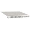 vidaXL Vervangingsdoek voor zonnescherm Polyester